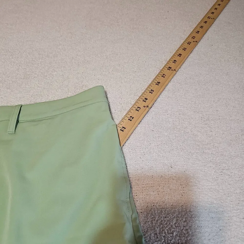 Zella Men's Golf Shorts Size 40 Green Performance Stretch Athletic Casual